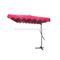 Parapluie résistant au vent carré carré / plage / patio double couche parapluie en gros